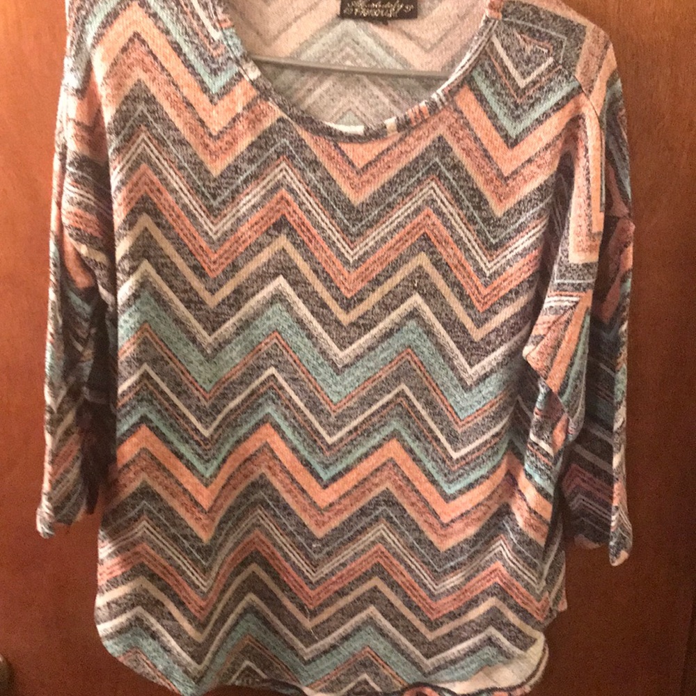 3/4 length top